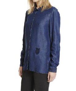 The Kooples Denim Tencel Shirt