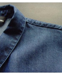 Kooples Denim Tencel Shirt Evachic