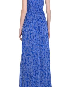 Diane von Furstenberg Nirvana Silk Georgette Maxi Dress