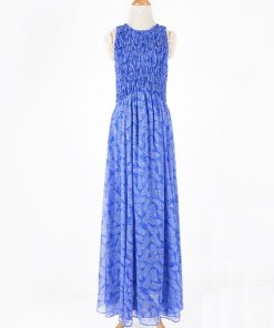 DIANE VON FURSTENBERG Nirvana Georgette Chiffon Maxi Dress