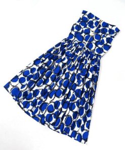 Kate Spade New York “stamped dots” fit and flare dress Evachic.com
