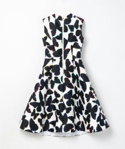 Kate Spade New York Fit and Flare Butterfly Dress