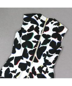 Kate Spade New York Fit and Flare Butterfly Dress