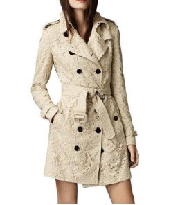 Burberry London Lace Trench Coat