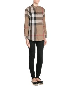 Burberry Brit Nova Check Slim Fit Cotton Shirt – evaChic