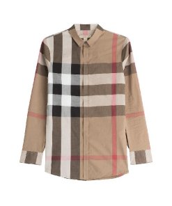 Burberry Brit Nova Check Slim Fit Cotton Shirt