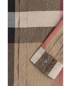 Burberry Brit Nova Check Slim Fit Cotton Shirt