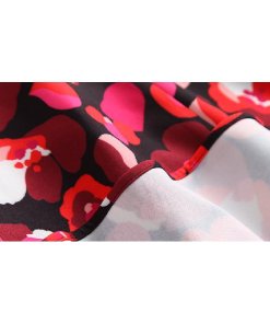 Kate Spade 15 AW floral print Fit and Flare Dress with Peter Pan collar Evachic.com