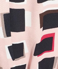 Kate Spade New York 'abstract sweets' pleated a-Line dress at evachic.com