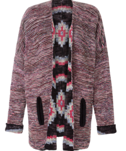 NEW Maje Maori Jacquard Knit Cardigan