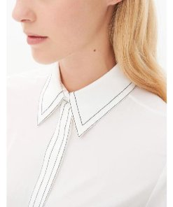 Sandro Rally Two-Tone Silk Blend Dress