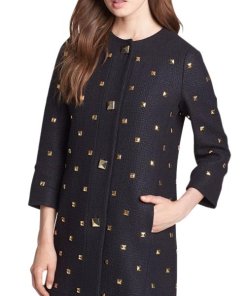 Kate Spade Spencer Studded Tweed Jacket