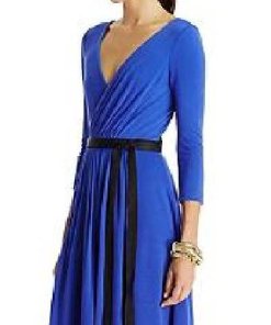 Diane von Furstenberg Seduction Wool Wrap Dress