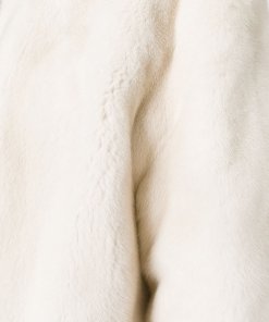 Brunello Cucinelli Mink Reversible Jacket with Fox Fur Hood