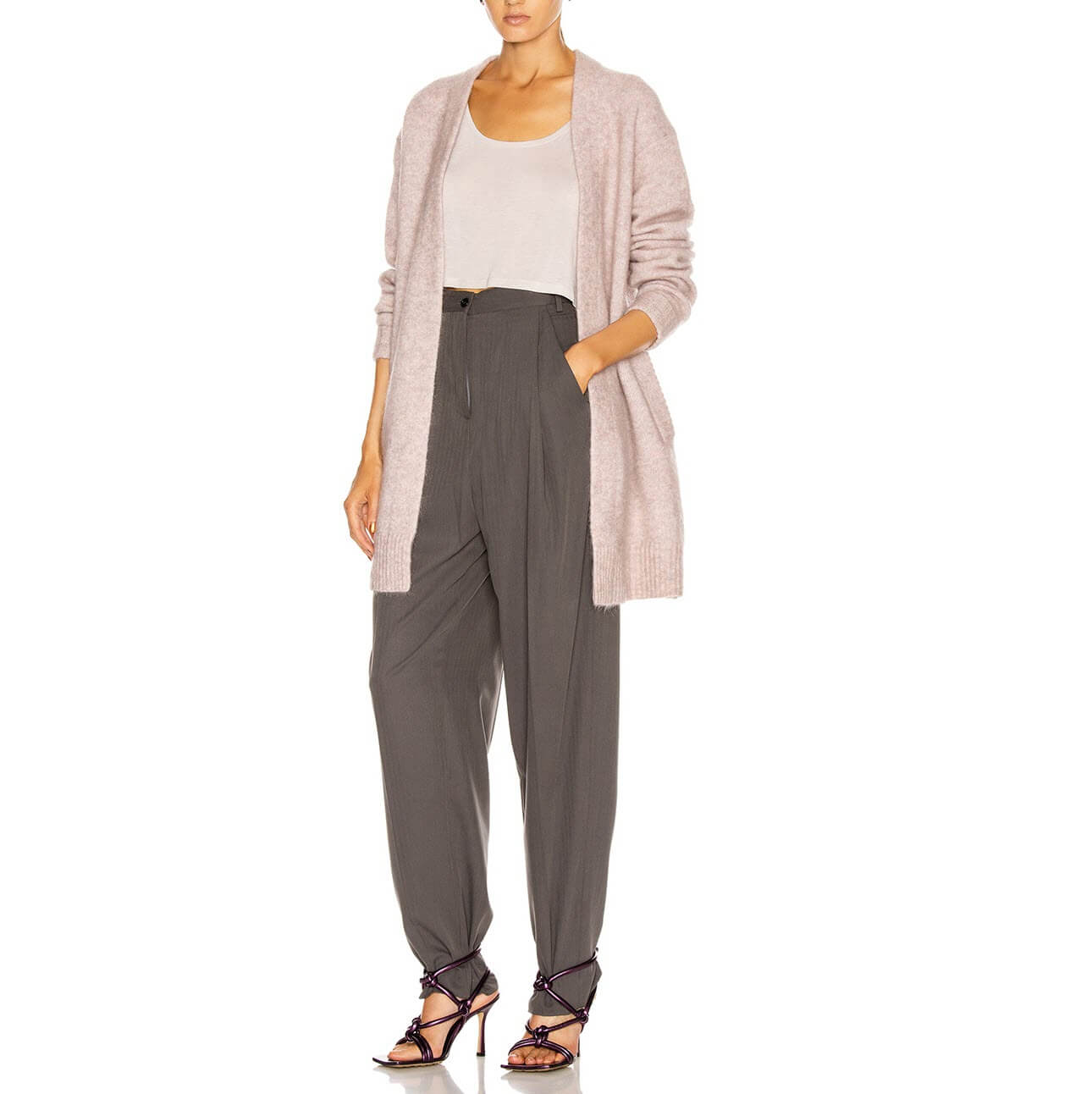 Acne Studios Raya Short Mohair Sweater – evaChic