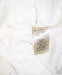 Burberry London Larston Mulberry Silk Blazer