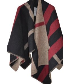 Burberry Prorsum Mega Check Cape