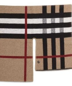 Burberry Prorsum Mega Check Cape