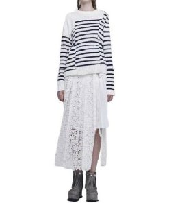 Sacai Star Lace Wrap Skirt