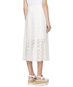 Sacai Star Lace Wrap Skirt