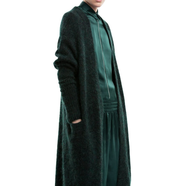 Acne Studios Raya Wool and Mohair-Blend Cardigan – evaChic
