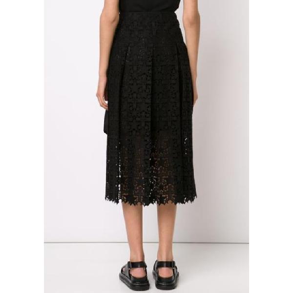 Sacai Star Lace Wrap Skirt  evaChic
