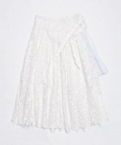 Sacai Star Lace Wrap Skirt