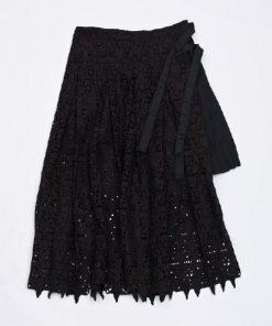 Sacai Star Lace Wrap Skirt