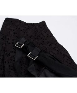 Sacai Star Lace Wrap Skirt