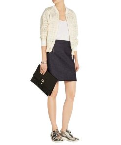 3.1 Phillip Lim Woven Texture Bomber Jacket 15