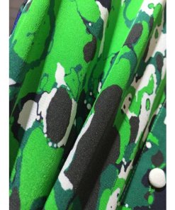 Bottega Veneta Marble Print Silk Dress