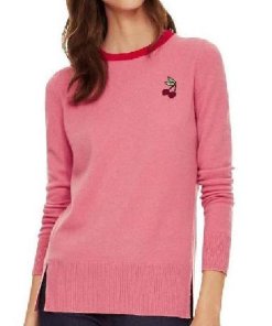 Tory Burch Cashmere Applique Pullover