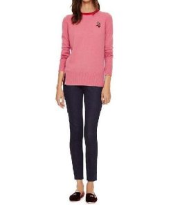 Tory Burch Cashmere Applique Pullover