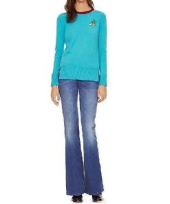 Tory Burch Cashmere Applique Pullover