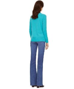Tory Burch Cashmere Applique Pullover