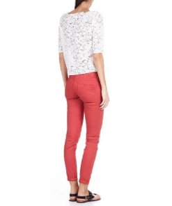 Maje Louison Guipure Lace Top