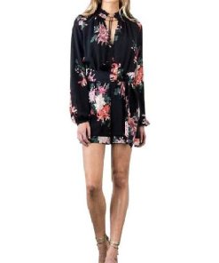 Rachel Zoe Ariel Kiku Print Romper