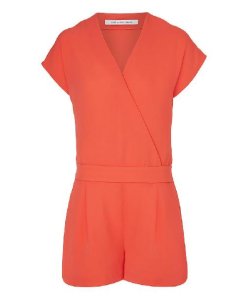 Diane Von Furstenberg Emerson Crepe Jumpsuit