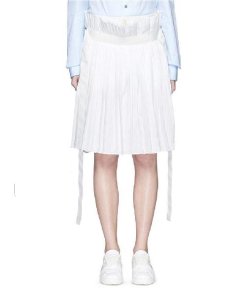 Sacai Luck Pleated Poplin Culottes