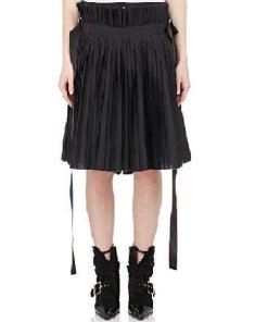 Sacai Luck Pleated Poplin Culottes