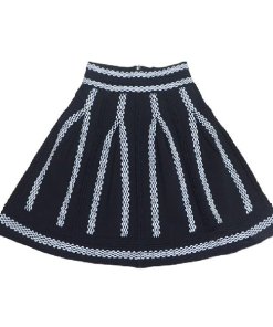 Maje Julane Jacquard Knit Skirt