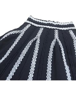 Maje Julane Jacquard Knit Skirt