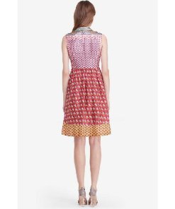 Diane von Furstenberg Nieves Printed Silk Shirtdress