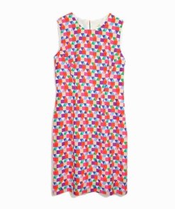 Kate Spade New York Abbey Geometric Print Sheath Dress
