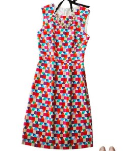 Kate Spade New York Abbey Geometric Print Sheath Dress
