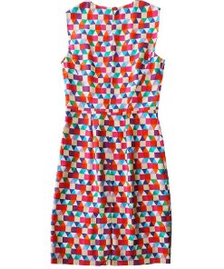 Kate Spade New York Abbey Geometric Print Sheath Dress