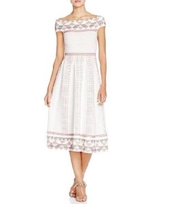 Maje-Remord-Ridged-Knit-Dress