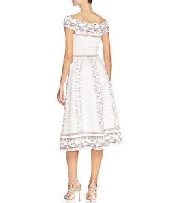 Maje Remord Ridged Knit Dress-