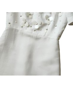 Kate Spade Madison Avenue Duncan Floral Paillette Dress
