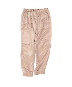 Brunello Cucinelli Silk Drawstring Track Pants